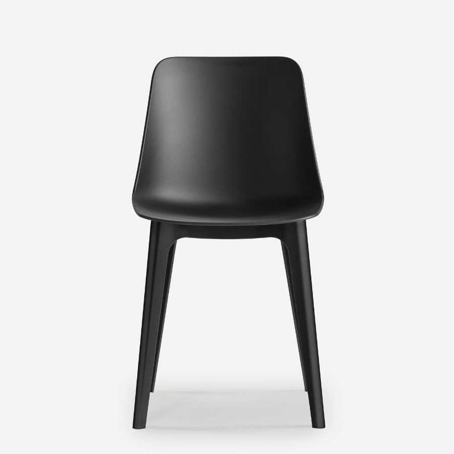 MAX DESIGN: chaise contemporaine / avec accoudoirs / piètement standard