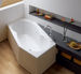 Baignoires hexagonales, en demi-cercle...