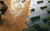 Carrelage d'ext�rieur en terre cuite