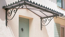 auvent pour portes