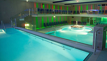 éclairage de piscine