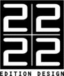 22 22 EDITION DESIGN logo