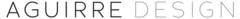 aguirre design logo