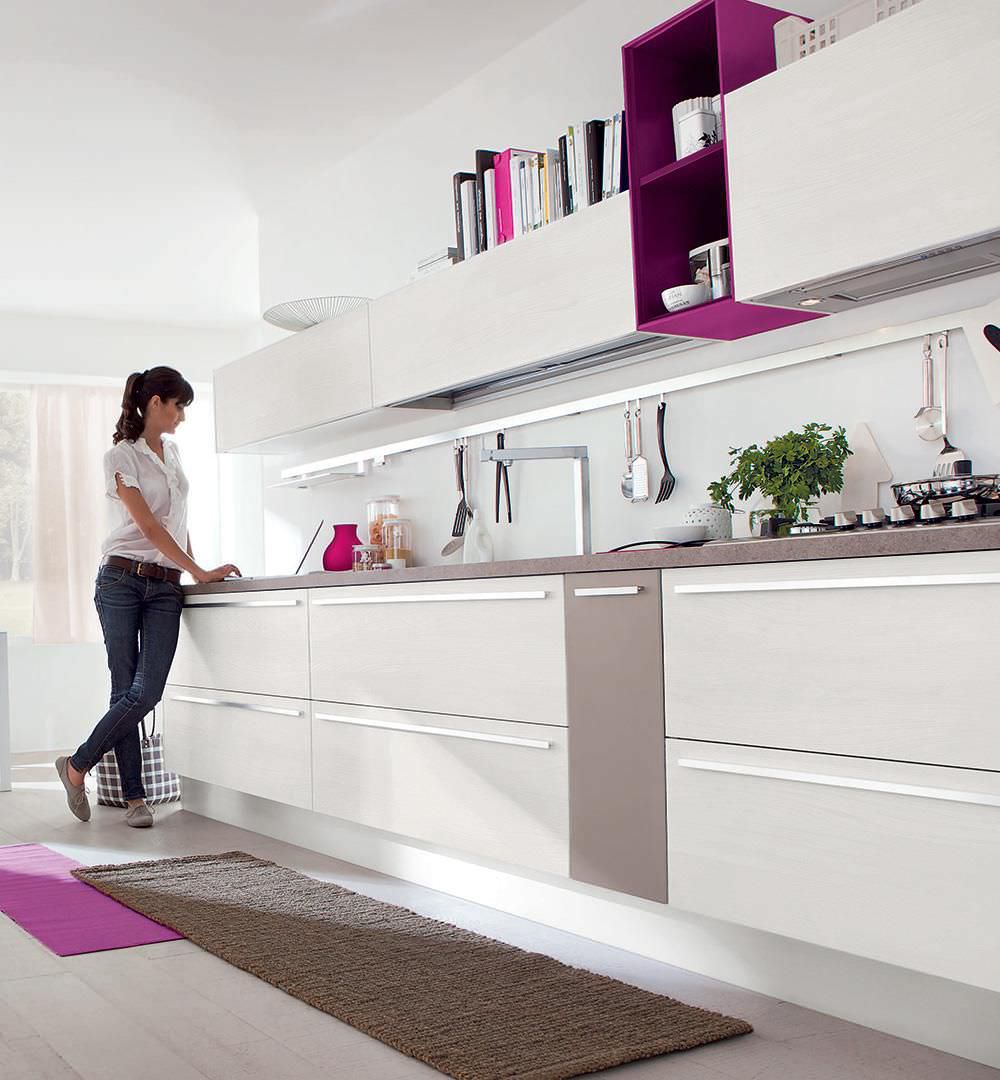 Cuisine contemporaine / en bois / laquée / mate - NOEMI - CUCINE ... Cuisine contemporaine / en bois / laquée / mate - NOEMI - CUCINE ...