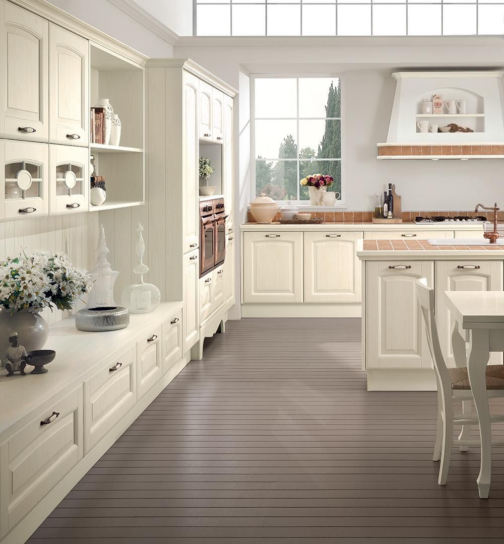 Cuisine classique / en bois / avec îlot veronica cucine lube ...