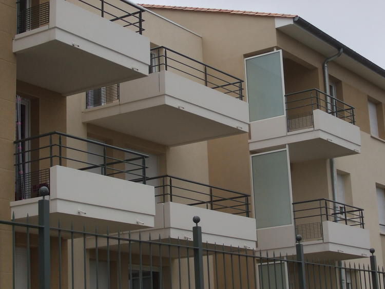 Balcon beton