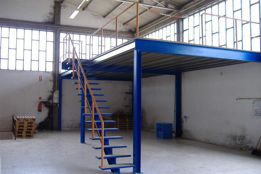 mezzanine en acier - pnb
