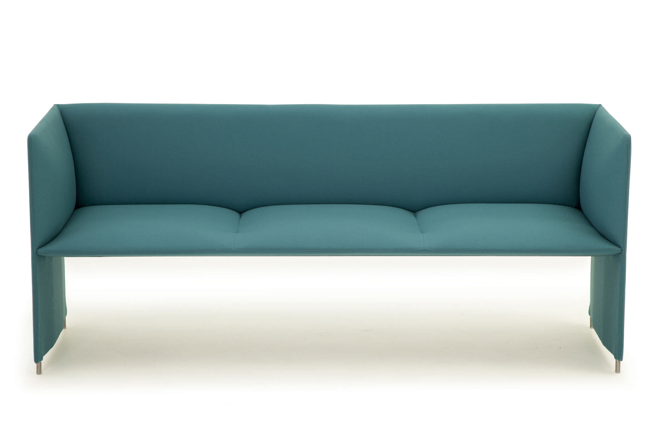 Banquette contemporaine / en tissu / bleue mono by design ...