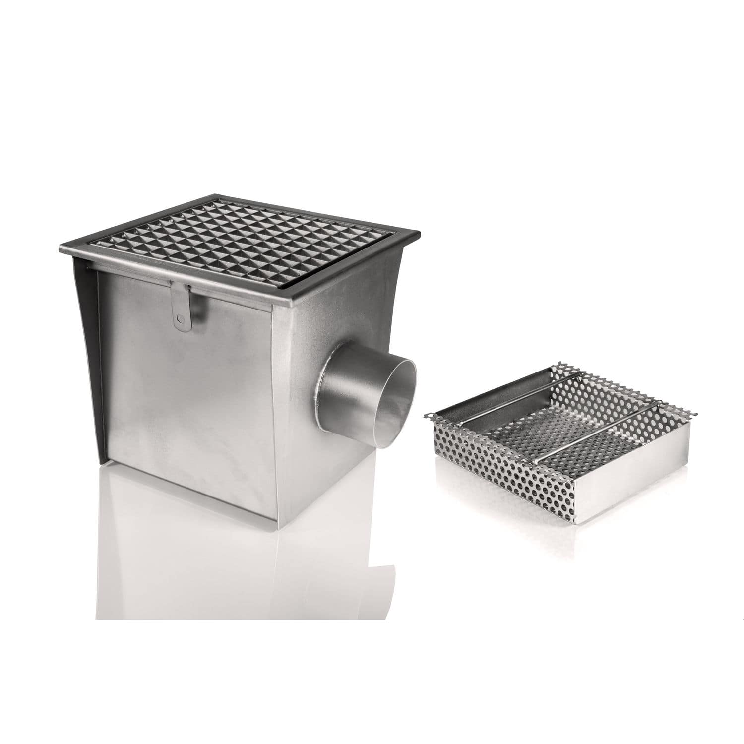 Siphon De Sol En Acier Inox 0401 Inoxsystem S R L De Terrasse