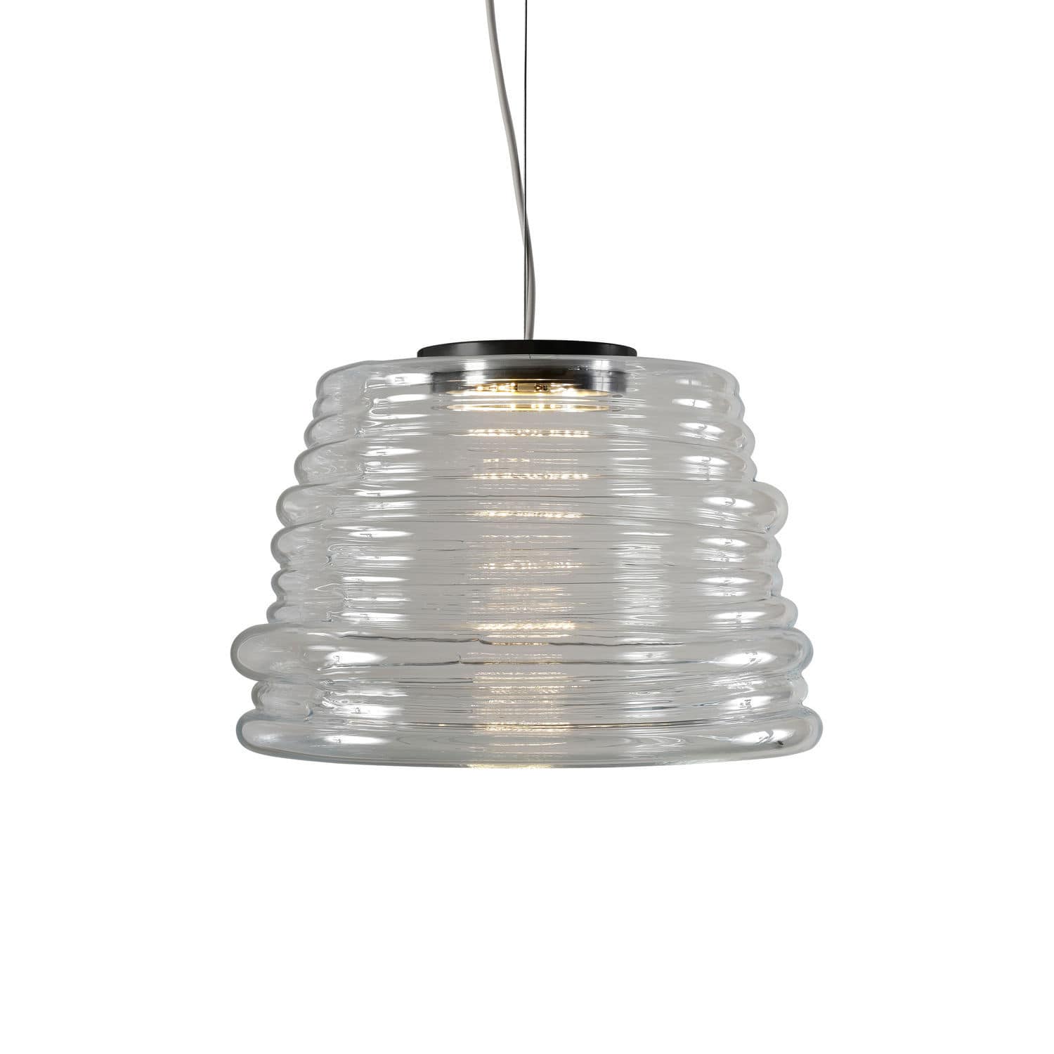 Suspension Bibendum Karman En Verre Souffl Contemporaine