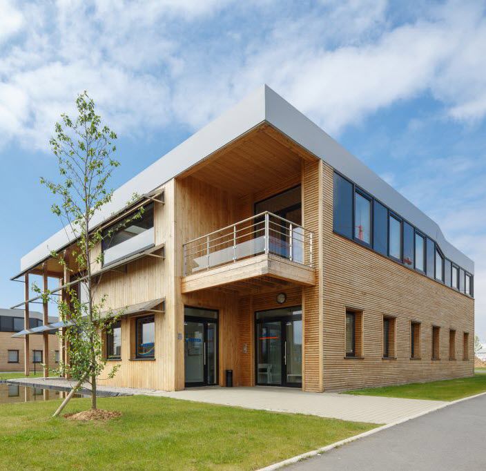Batiment en bois
