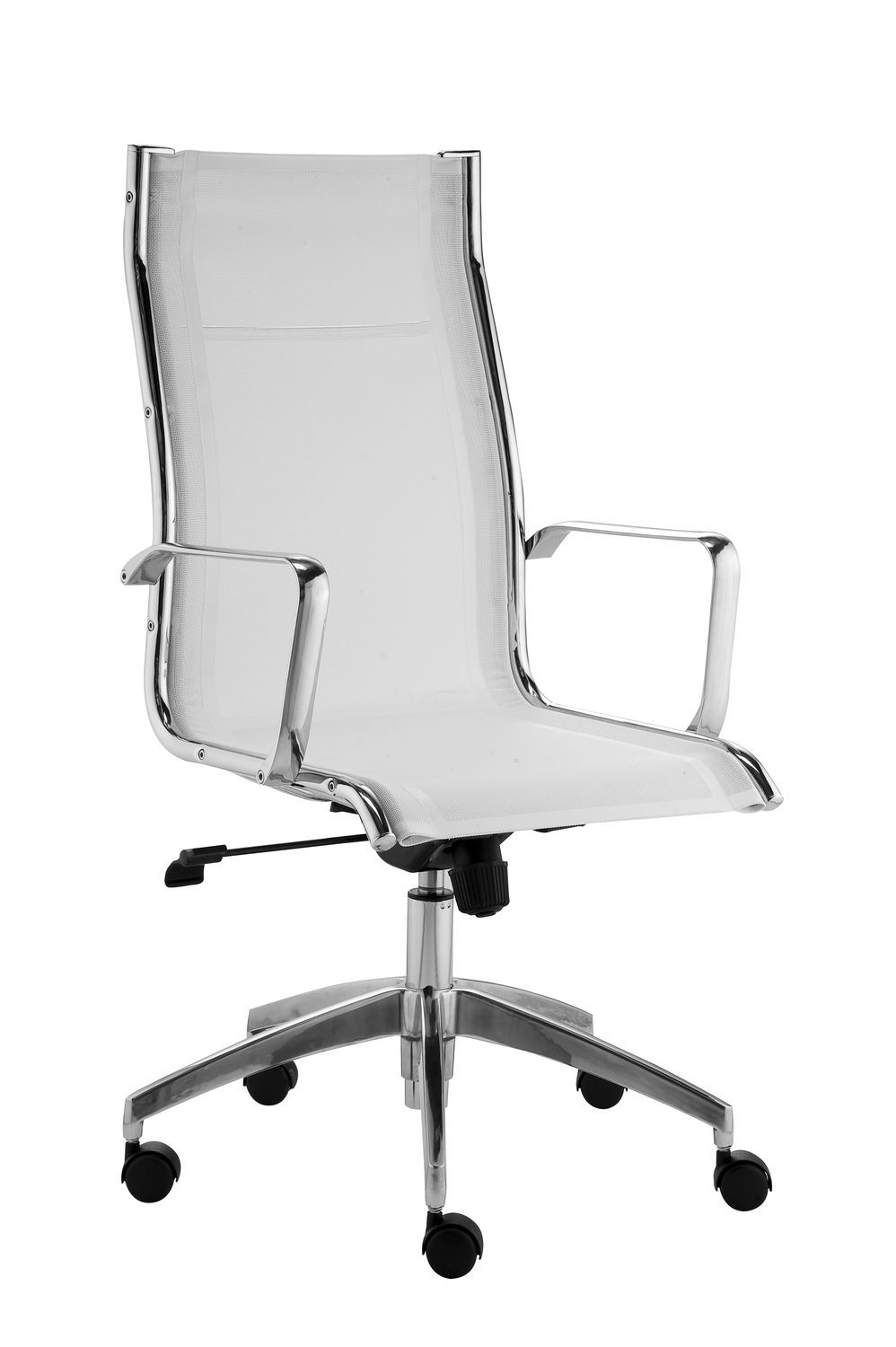 Roulettes Bureau Fauteuil Métal De Contemporain Avec En À shdtQr