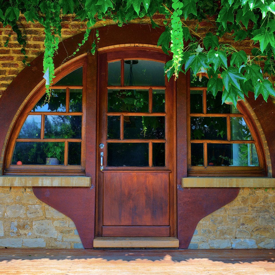 Habillage de porte en acier corten - LMT Produkte Habillage de porte en acier corten - LMT Produkte