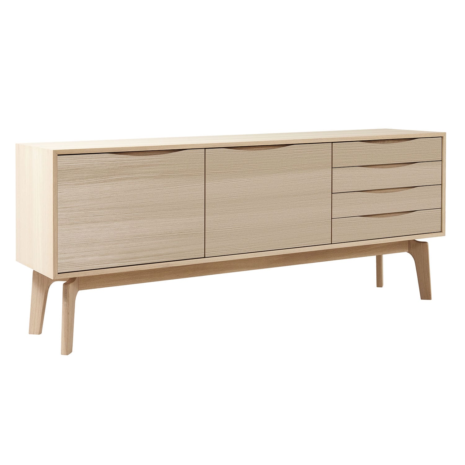 Buffet Contemporain New Edge Pbj Mobler Aps En Ch Ne En Noyer