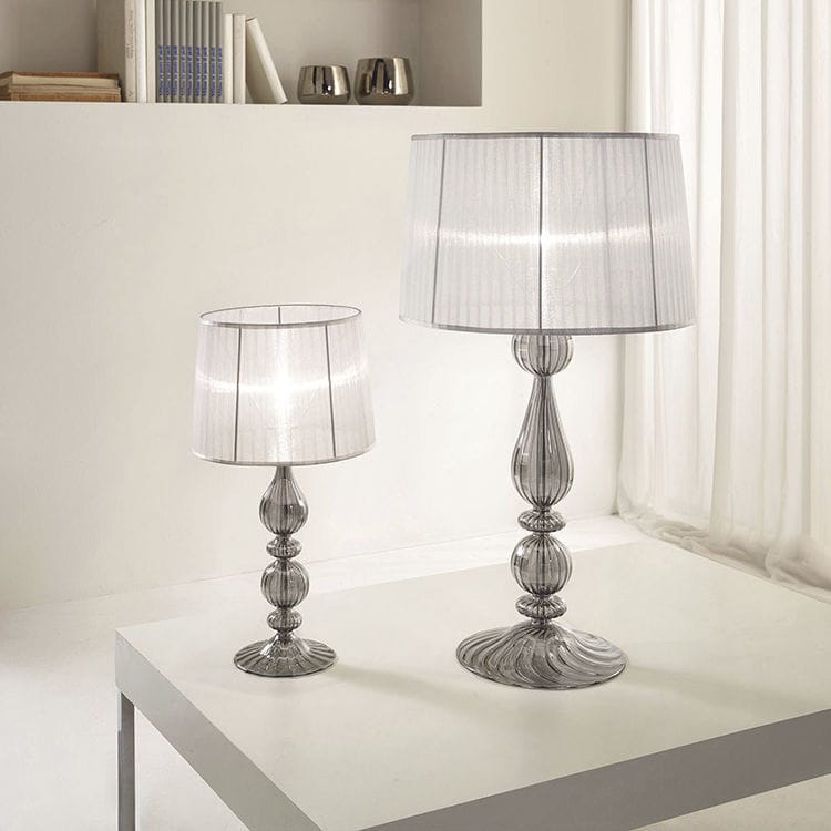 Lampe De Table Lampade Cangini Tucci En Verre Contemporaine