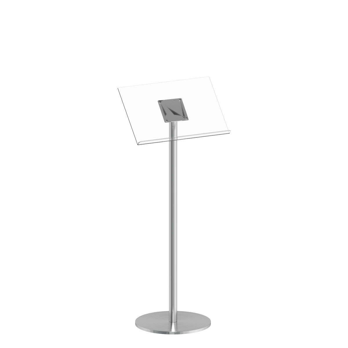 Porte Brochures Pose Libre Q Ezi Lectern Fepro En Inox En