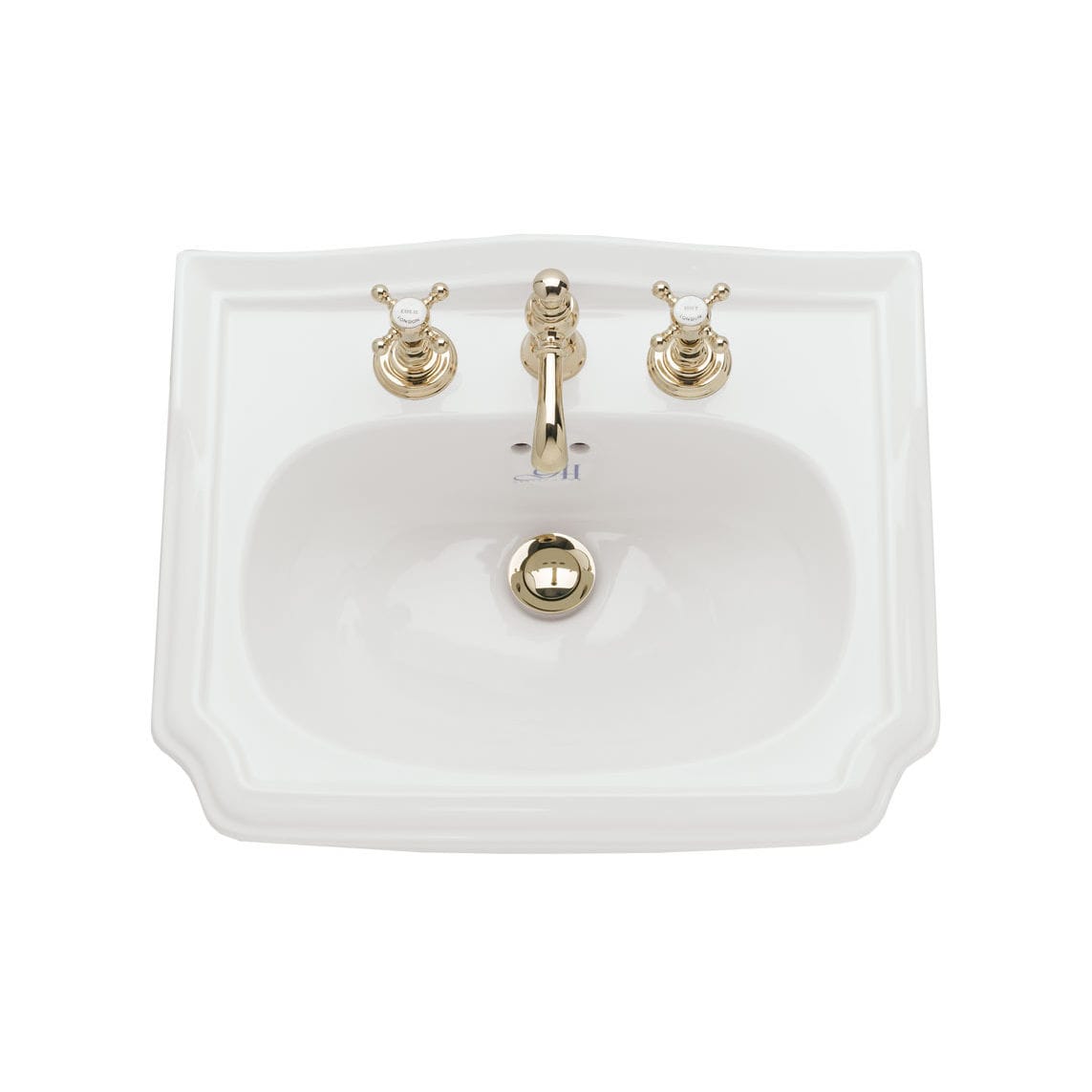 Vasque En Porcelaine Vasque à Encastrer - Rectangulaire - En Porcelaine - Classique - 4013-4014 Vasque En Porcelaine Vasque à Encastrer - Rectangulaire - En Porcelaine - Classique - 4013-4014