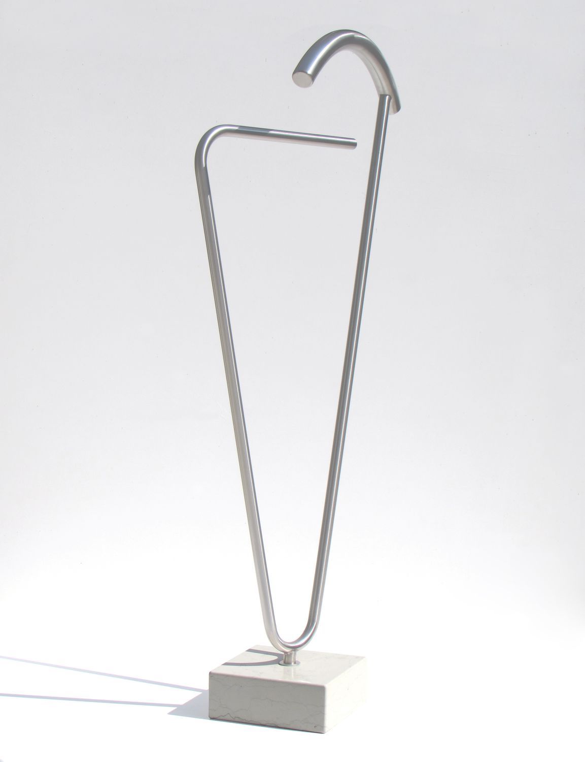 Valet de nuit sur pied / contemporain / en métal caress 2 insilvis