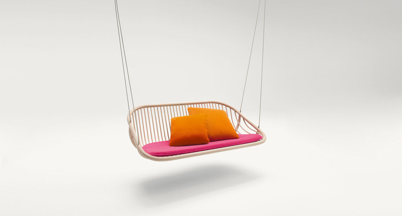 Balancelle De Jardin En Inox En Bois En Polyester Suspendue Balancelle De Jardin En Inox En Bois En Polyester Suspendue