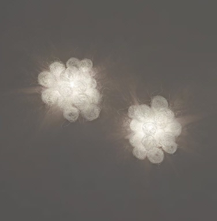 Applique murale design original / en inox / Ã led / blanche blum ...