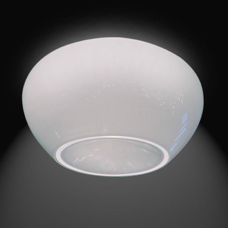 Plafonnier Contemporain Eyes Av Mazzega Ovale En Verre Led