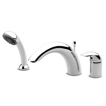 mitigeur pour baignoire en laiton 3 trous avec douchette extensible elfo z27158 - Robinet Baignoire Avec Douchette mitigeur pour baignoire en laiton 3 trous avec douchette extensible elfo z27158 - Robinet Baignoire Avec Douchette