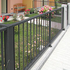 Clôture de jardin / à barreaudage / en métal - STYLE - GRIDIRON Clôture de jardin / à barreaudage / en métal - STYLE - GRIDIRON