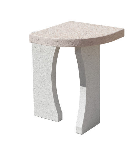 Table D Appoint Contemporaine Basic Sunday En Pierre Reconstitu E