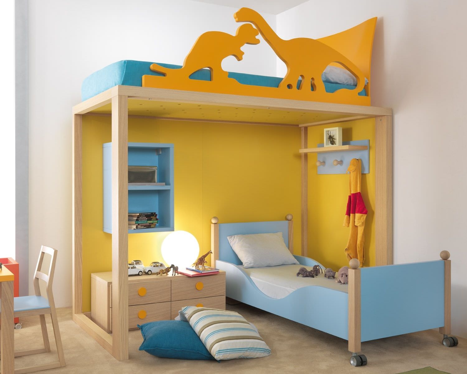 Lit superposé / contemporain / en bois / pour enfant (unisexe ...