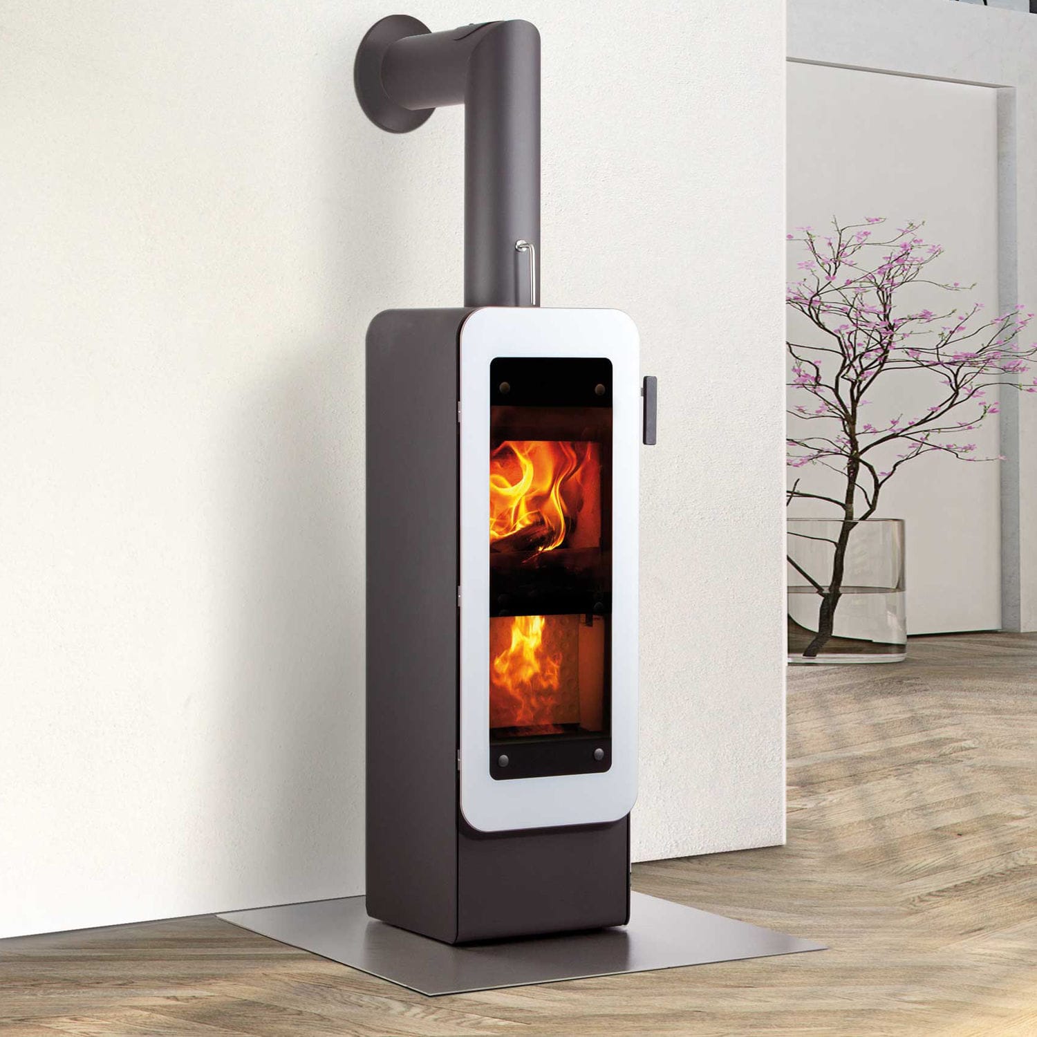 Poêle à bois BIONIC FIRE EVO Attika Feuer AG 0 5 kW au sol