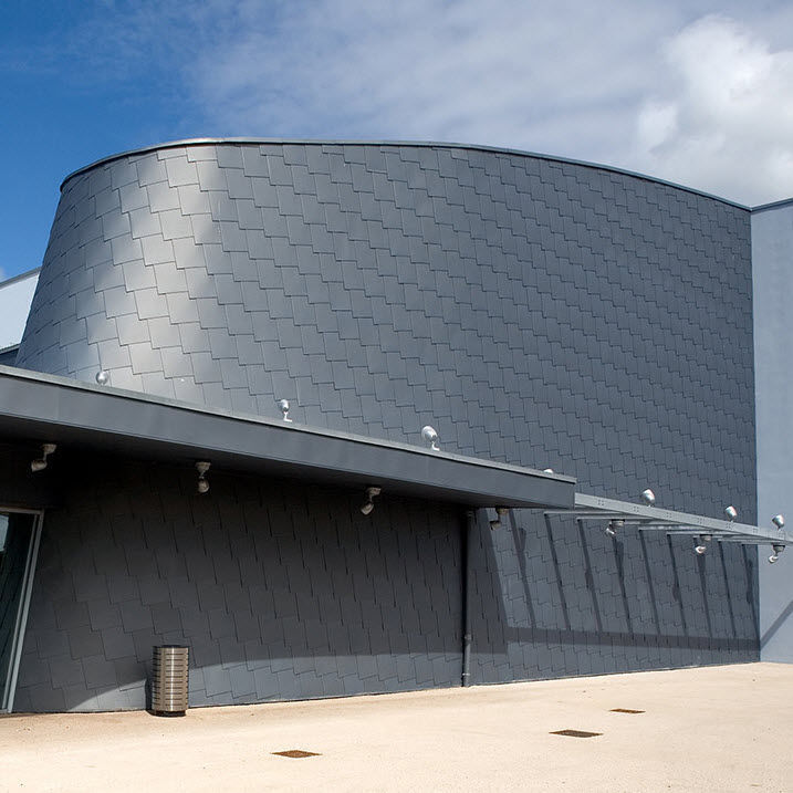 Bardage aluminium toiture
