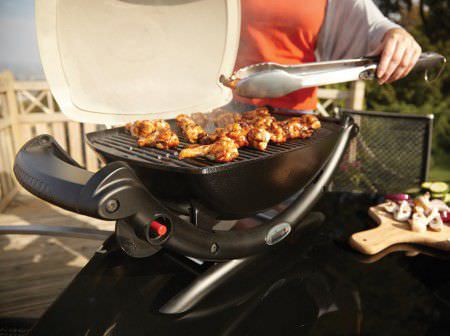 barbecue weber q1000 titanium