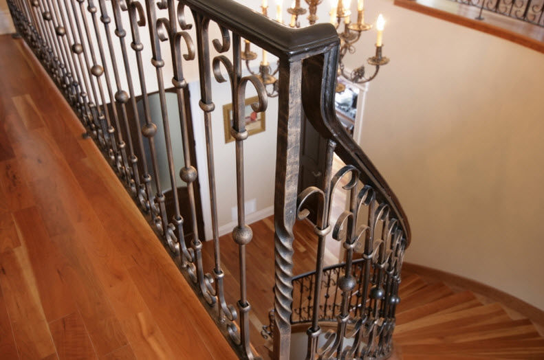 Peinture fer forgé interieur