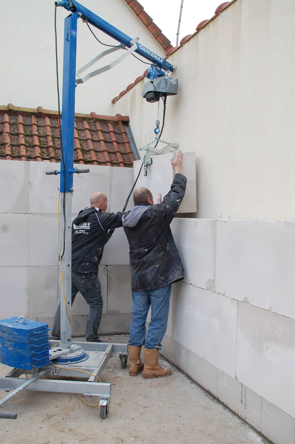 Mur porteur beton cellulaire
