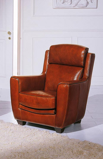 chaise classique cuir