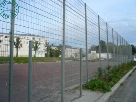 Clôture à barreaux LEGI R Pro Urba de jardin en métal