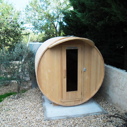 Sauna Résidentiel Préfabriqué Pour Extérieur Arizona 1 Sauna Résidentiel Préfabriqué Pour Extérieur Arizona 1 Hemlock Atrium Concept