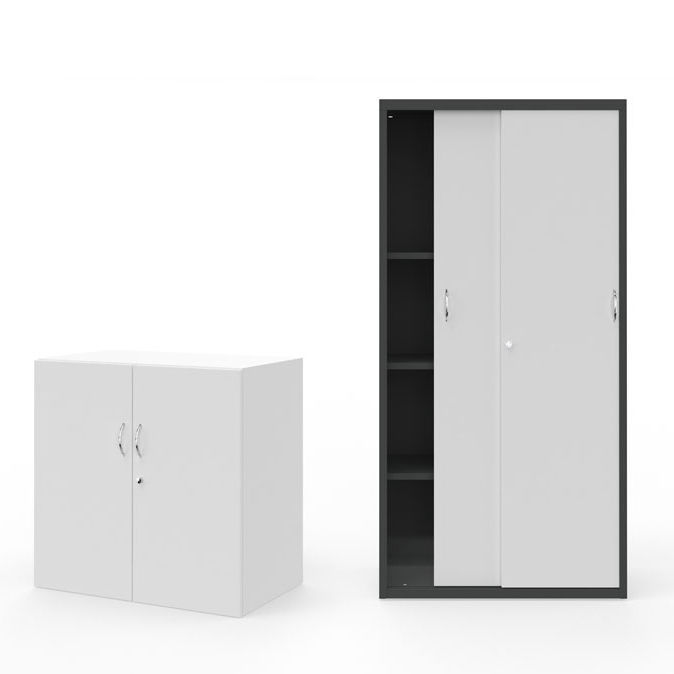 Armoire De Classement Basse Famo Haute En M Tal D Aluminium