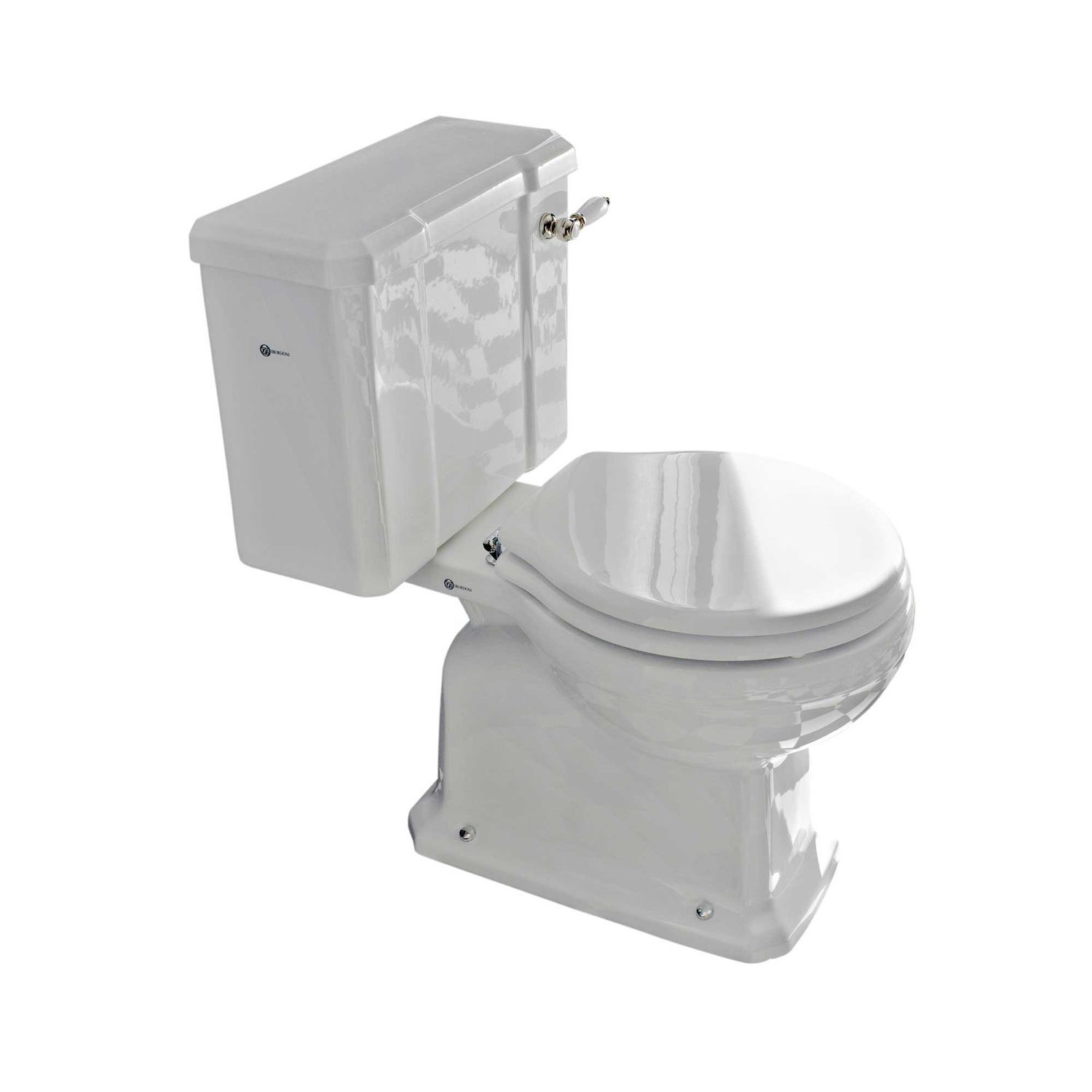 Toilette Monobloc Neoclassica Aqua Prestige En Porcelaine Avec