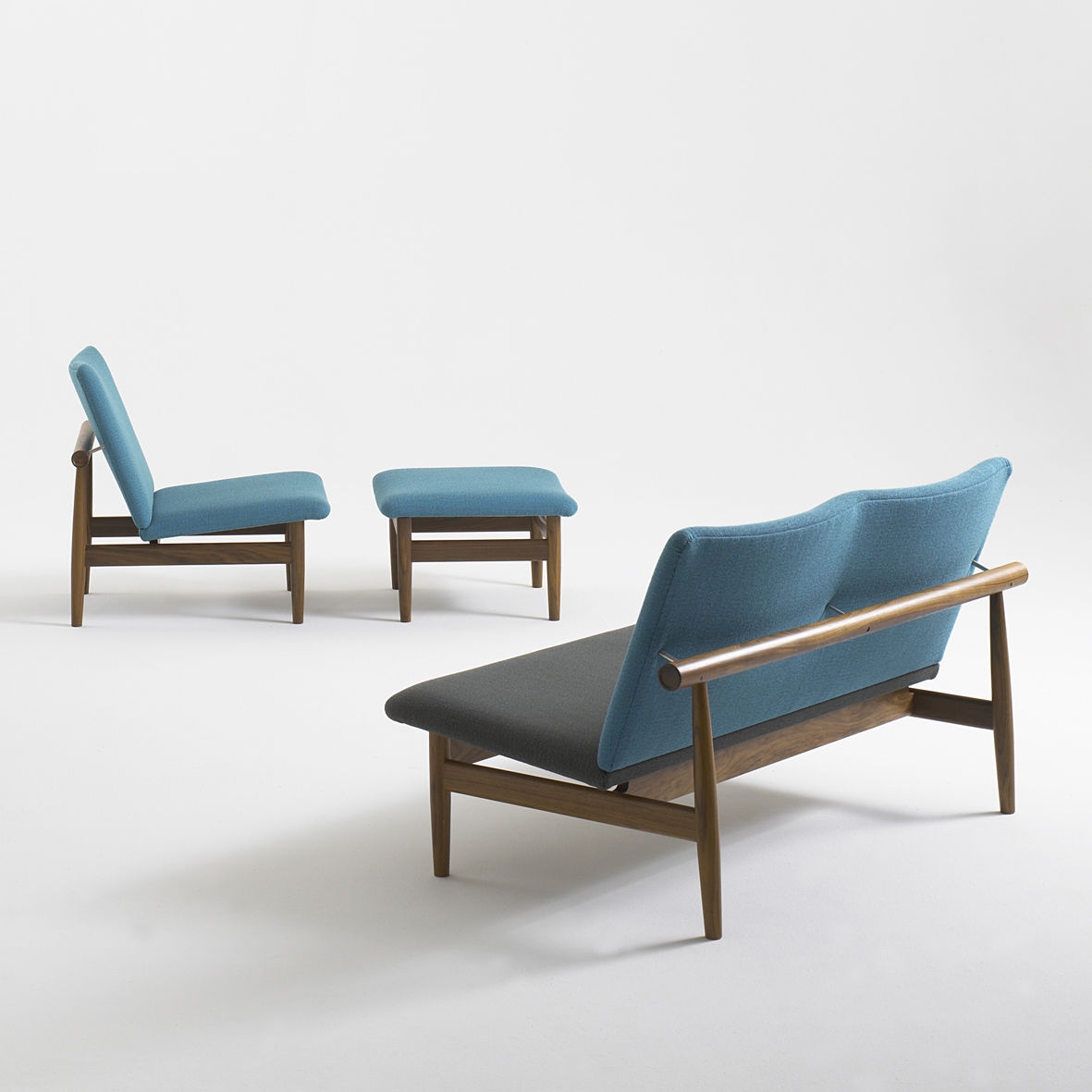 Banquette design scandinave / en tissu / en chêne / en noyer 137 ...