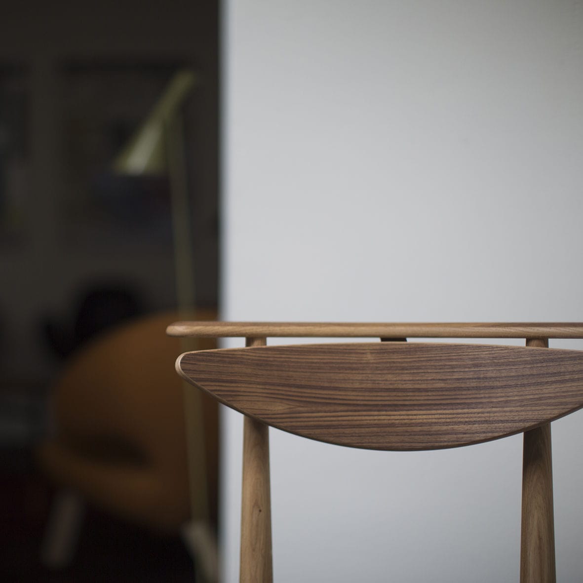 Chaise de salle à manger / design scandinave / en chêne / en noyer ...