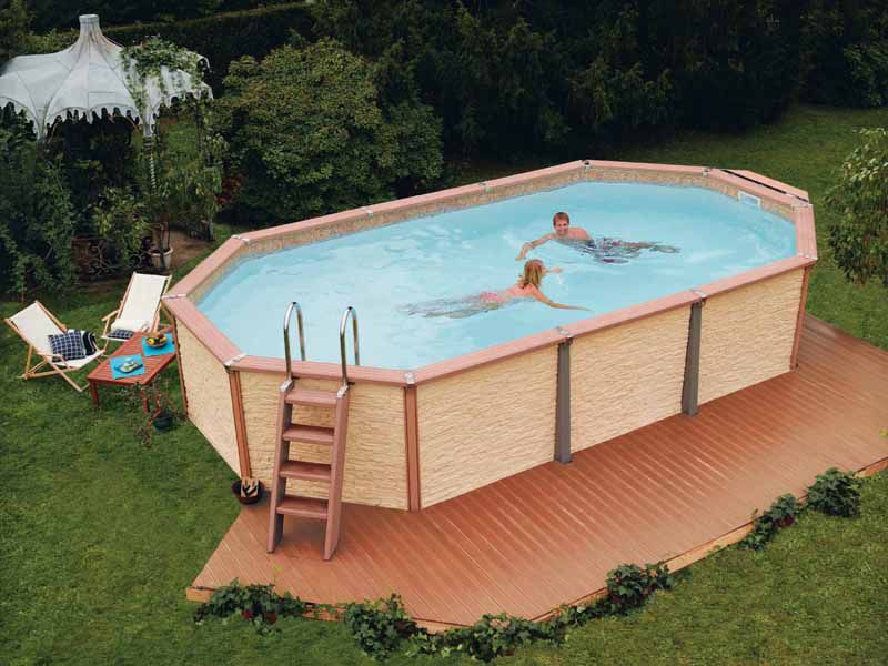 Piscine hors sol zodiac azteck