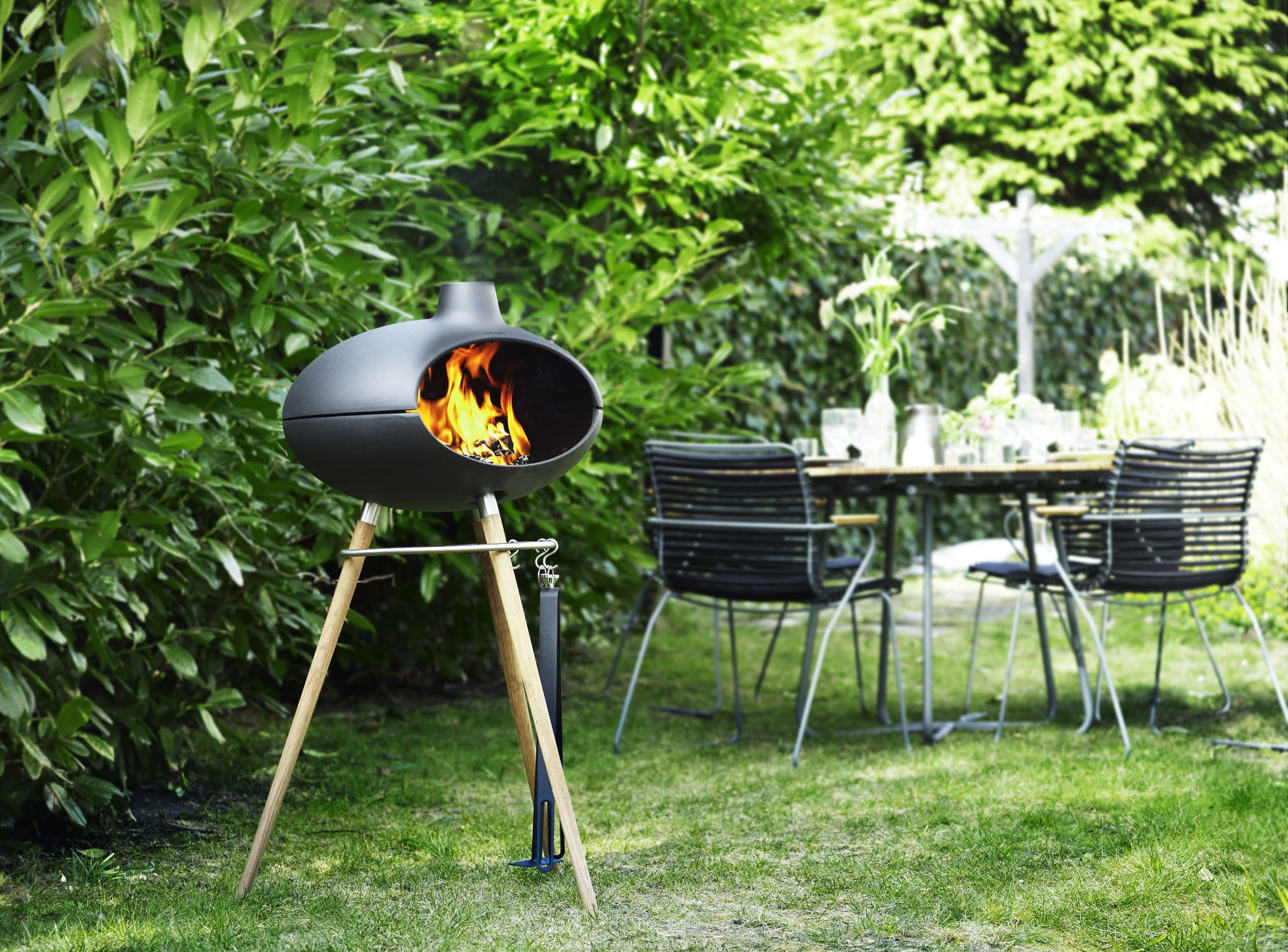 Four à bois / de jardin / avec grill morsà grill forno morsø ...