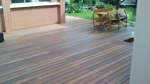 terrasse bois clipsable