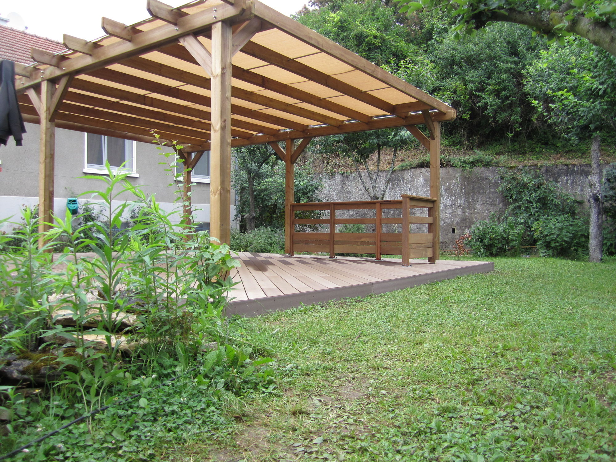 Pergola Autoport E En Bois Groupe Grad Pergola Autoport E En Bois Groupe Grad