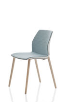 Chaise visiteur contemporaine / empilable...