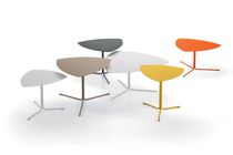 Table bistrot contemporaine / en acier /...