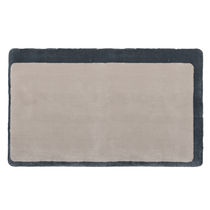 Tapis contemporain / uni / en laine / rectangulaire