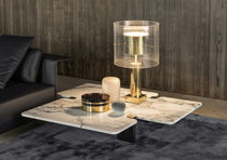 Table basse contemporaine / en chêne / en...