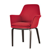 Chaise contemporaine / avec accoudoirs /...